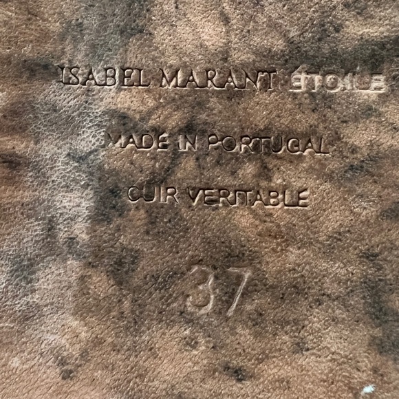 Isabel Marant Cleave Concealed Wedge Suede Boots - Picture 9 of 10